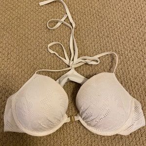 Aerie white swim top/Victoria’s secret bottoms